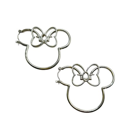 earring metallic siver mini3